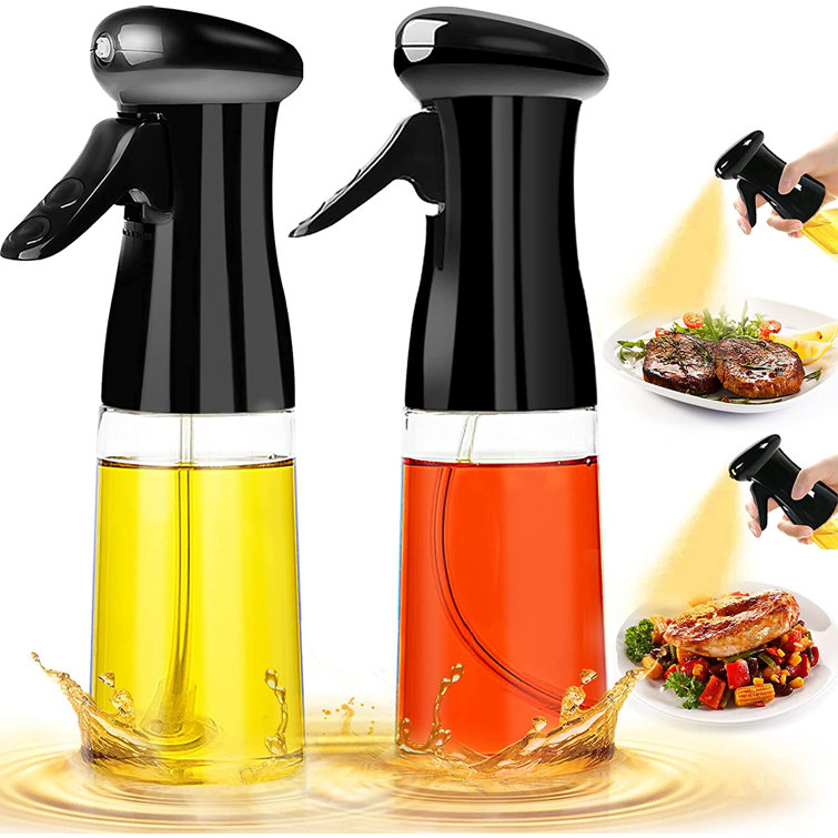 Prep & Savour Olive Oil Sprayer For Cooking 200ml Glass Oil Dispenser